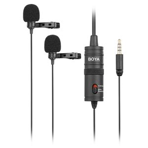Boya BY-M1DM Dual Lavalier Microphone