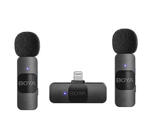 Boya BY-V2 Dual UltraCompact Wireless Microphone